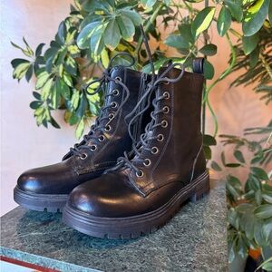 SO Black Combat Boots